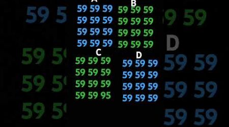 find the 95 in 59,/99%.fail #maths #gk #puzzle #mathematics #education #दम #quiz #pahelyan