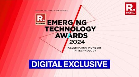 LIVE: Republic Business Emerging Technology Awards | R Beta Awards 2024 | Republic World