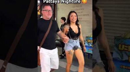 Pattaya Nightlife | Walking street Pattaya | #shortsviral #travelvlog #shortsfeed #thailand #shorts