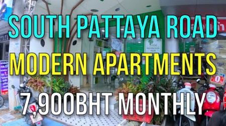 SOUTH PATTAYA ROAD MODERN APARTMENT ROOMS REVIEW - Trebel Service Apartment From 7,900BHT MONTHLY