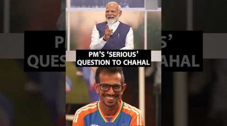 PM Modi asks Yuzvendra Chahal - Why are you so serious? | Sports Today