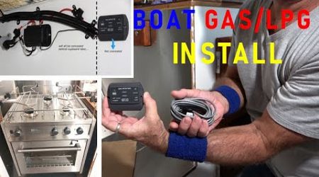 Gas/LPG/Propane BOAT INSTALL Ep.180 Building my steel sailing yacht