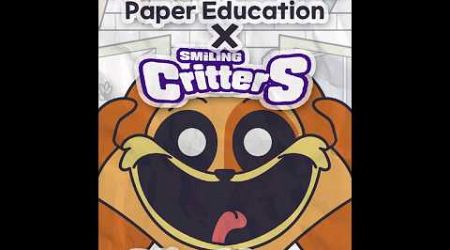 Fundamental Paper Education X Poppy Playtime Smiling Critters paper doll blind bag | #FPE #ppt
