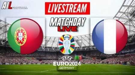 EURO 2024 QUARTER FINAL | PORTUGAL vs FRANCE Live Stream International Football Commentary