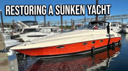 Fully Restoring My Sunken 30 Year Old Italian Yacht