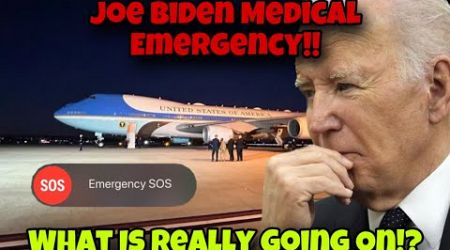 BREAKING! Joe Biden ALLEGEDLY Suffering From Medical EMERGENCY Aboard Air Force One !!!
