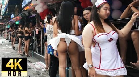 Pattaya 4K Walk Soi 6 The Hottest and Most Exciting Scene. Thailand July 2024.