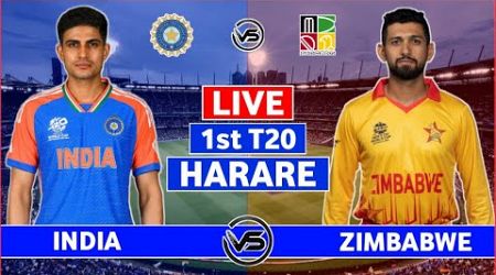 India vs Zimbabwe 1st T20 Live | IND vs ZIM 1st T20 Live Scores &amp; Commentary