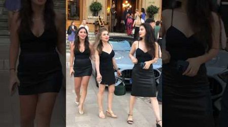 Girls enjoying Monaco 