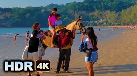 Kamala Beach PHUKET Kamala Beachfront Apartment Hotel Horse Riding Parasailing Thailand // 4K HDR