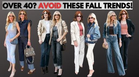 Over 40? 2024 Fall Fashion Trends to Avoid and What to Wear Instead | Fashion Over 40 &amp; 50