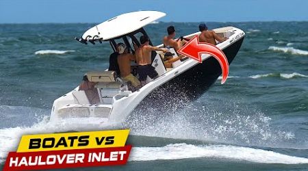 This Passenger was NOT Ready for Haulover! | Boats vs Haulover Inlet