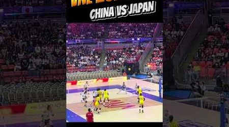 CHINA Vs JAPAN in VNL 2024 QUARTERFINAL HIGHLIGHT in BANGKOK, THAILAND #nationleague #volleyball