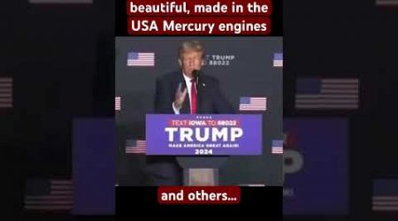 Trump’s speech on gasoline engines. #news #politics #trump #maga #engine #exhaust #brain #damage