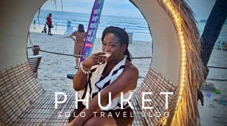 Phuket, Thailand Solo Trip Vlog | Bangla Road, Beach Club, Spas, Luxury Shopping | GlobeTrotterLori