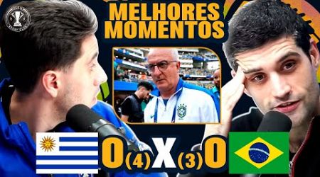 A SELEÇÃO BRASILEIRA ACABOU! (Uruguai 0 (4) x (2) 0 Brasil)