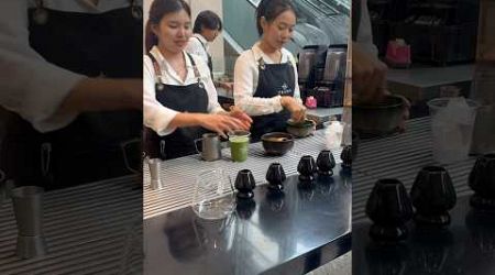 Чай #Матча делают #bangkok #thailand #food #streetfood #drink