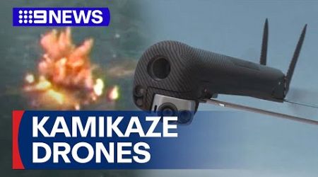 Federal government commits to fleet of kamikaze drones | 9 News Australia