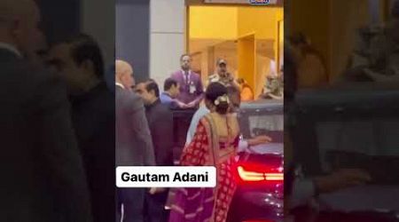 Gautam Adani, The Business Tycoon, Arrives With His Wife At Anant Radhika&#39;s Wedding | News18 | N18S