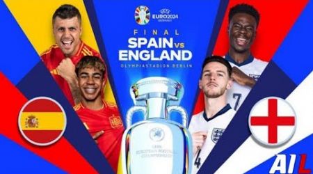 EURO 2024 FINAL | SPAIN vs ENGLAND Live Stream International Football Commentary transmisión en vivo