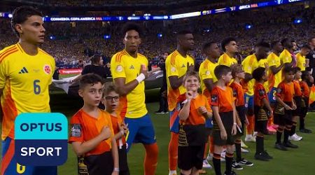 HAIR-RAISING Colombian anthem rings out in Miami 