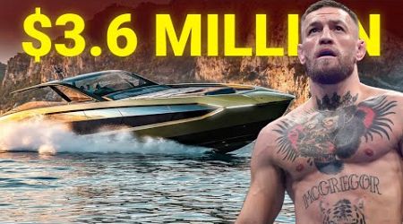 A Look At Conor McGregor’s $3.6 Million Dollar Lamborghini Yacht