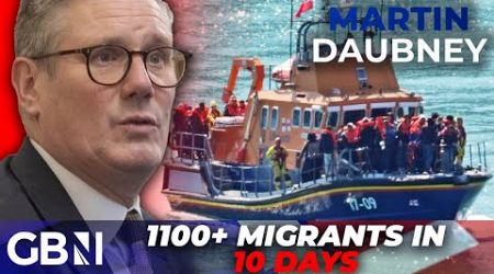 1100 illegal migrants arrive in England in 10 DAYS as Starmer&#39;s govt tackle harsh &#39;inevitability&#39;