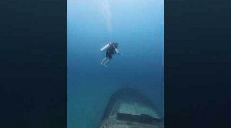 Затонувший корабль у острова Рача #phuket #thailand #diving