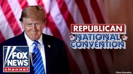 LIVE: Trump appears at RNC after picking JD Vance as VP