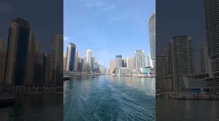 Sunset Yacht Cruise from Dubai Marina #shorts