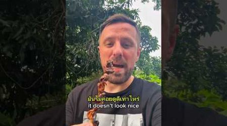 Eating 10 Baht Chicken HEART In Bangkok 