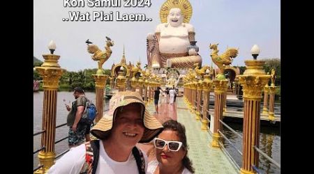Koh Samui Wat Plai Laem 2024 - kolorowa świątynia, którą koniecznie odwiedź.. @happylife50plus