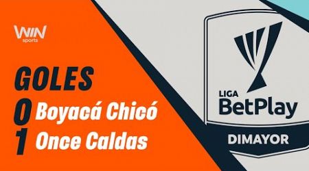 Boyacá Chicó vs. Once Caldas (goles) | Liga BetPlay Dimayor 2024- 2 | Fecha 1