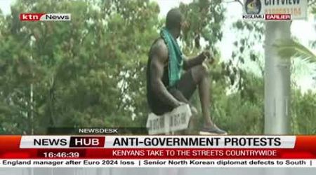 Anti-Government Protests in Kisumu: Protestors Defiantly Chant &#39;Ruto Must Go
