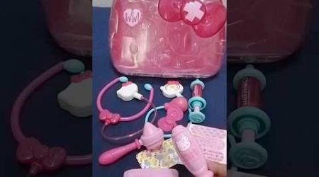 Satisfying with Unboxing &amp; Review Cute Hello Kitty Medical Doctor Set/Asmrtoys