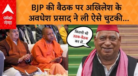 UP Politics : बीजेपी की बैठक पर अवधेश प्रसाद ने कसा तंज, जानें क्या कहा ?