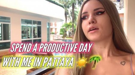 Spend A Productive Day With Me In Pattaya, Thailand | my morning, raining season, cooking,motorbike