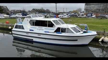 Alpha 29 Dual steer ‘Sweet Kingfisher’ for sale at Norfolk Yacht Agency.