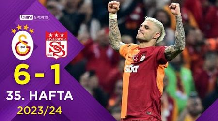 Galatasaray (6-1) Sivasspor | 35. Hafta - Trendyol Süper Lig 2023/2024