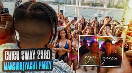 Biggest Miami Yacht party | RYAN GARCIA PULLED UP!
