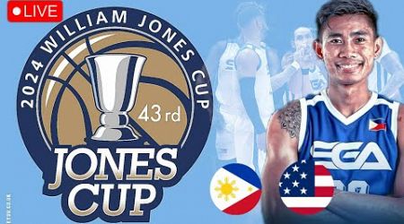 PILIPINAS-SGA vs USA-FUTURE SPORTS JONES CUP LIVE