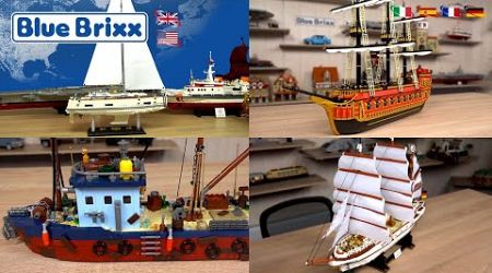 Epic Ships, Boats, and Yachts ⛵ with BlueBrixx Pro Building Blocks