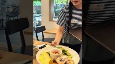Japanese-style breakfast at On The Table restaurant on Koh Samui #shorts #japaneserestaurant #vlog
