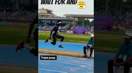 Triple jump video 16.80m.international player short video in indian