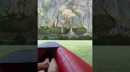 Canoeing Through Paradise: James Bond Island, Phuket #thailand #travel