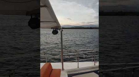 Grandma is Happy Sunset Dinner on a Yacht #shorts #short #shortvideo #shortsvideo #subic #subicbay