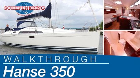 Hanse 350 for sale | Yacht Walkthrough | @ Schepenkring Lelystad | 4K
