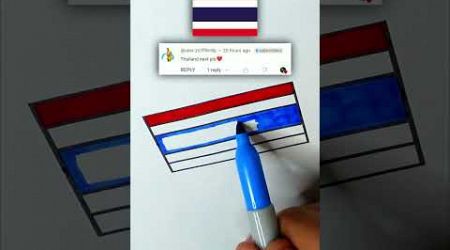 Satisfying Coloring the Thailand Flag!