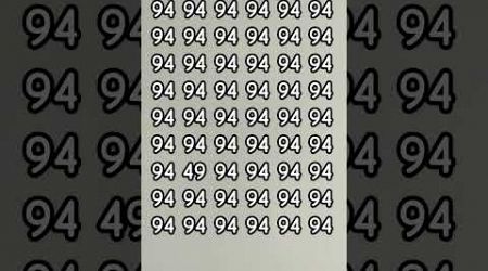 Find the number 94 in 49 #maths #puzzle #gk #mathematics #education #quiz #dimagi #gk