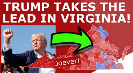 BREAKING: Donald Trump TAKES THE LEAD in Virginia!